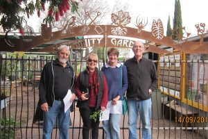 Entrance Gate to Prospect Community Garden